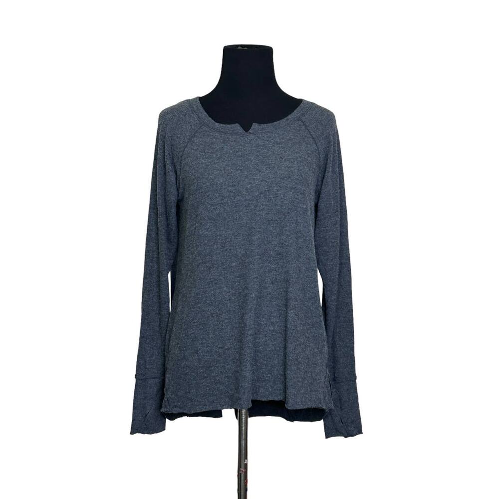 Michael Stars gray long sleeves tunic sweatshirt size XS